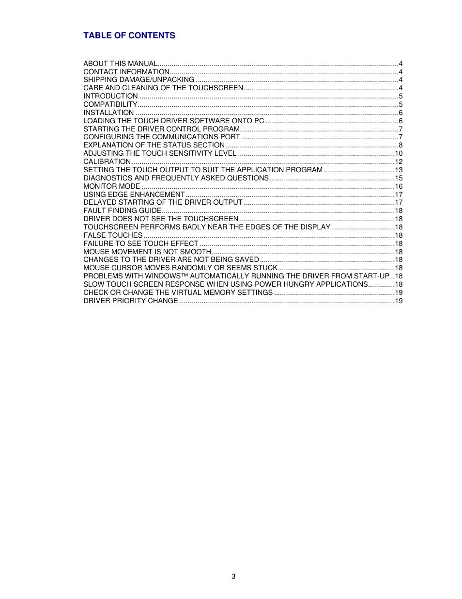 Sanyo 42LM4RTC User Manual | Page 3 / 19