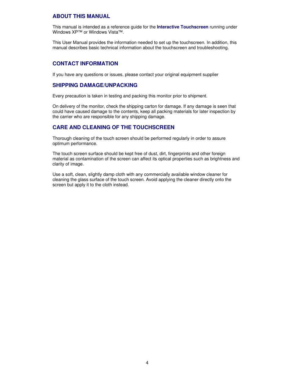 Sanyo 42LM4RTC User Manual | Page 4 / 19