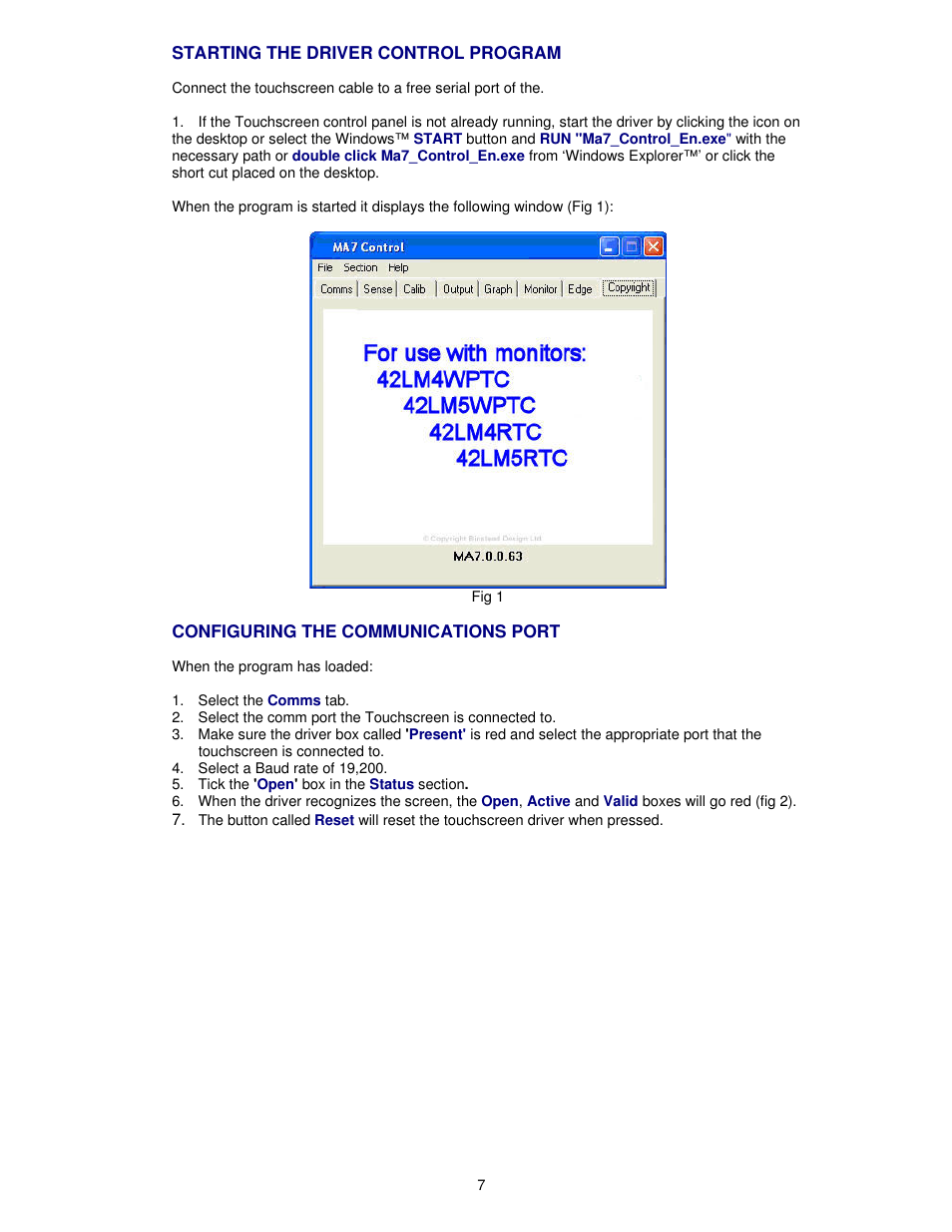 Sanyo 42LM4RTC User Manual | Page 7 / 19