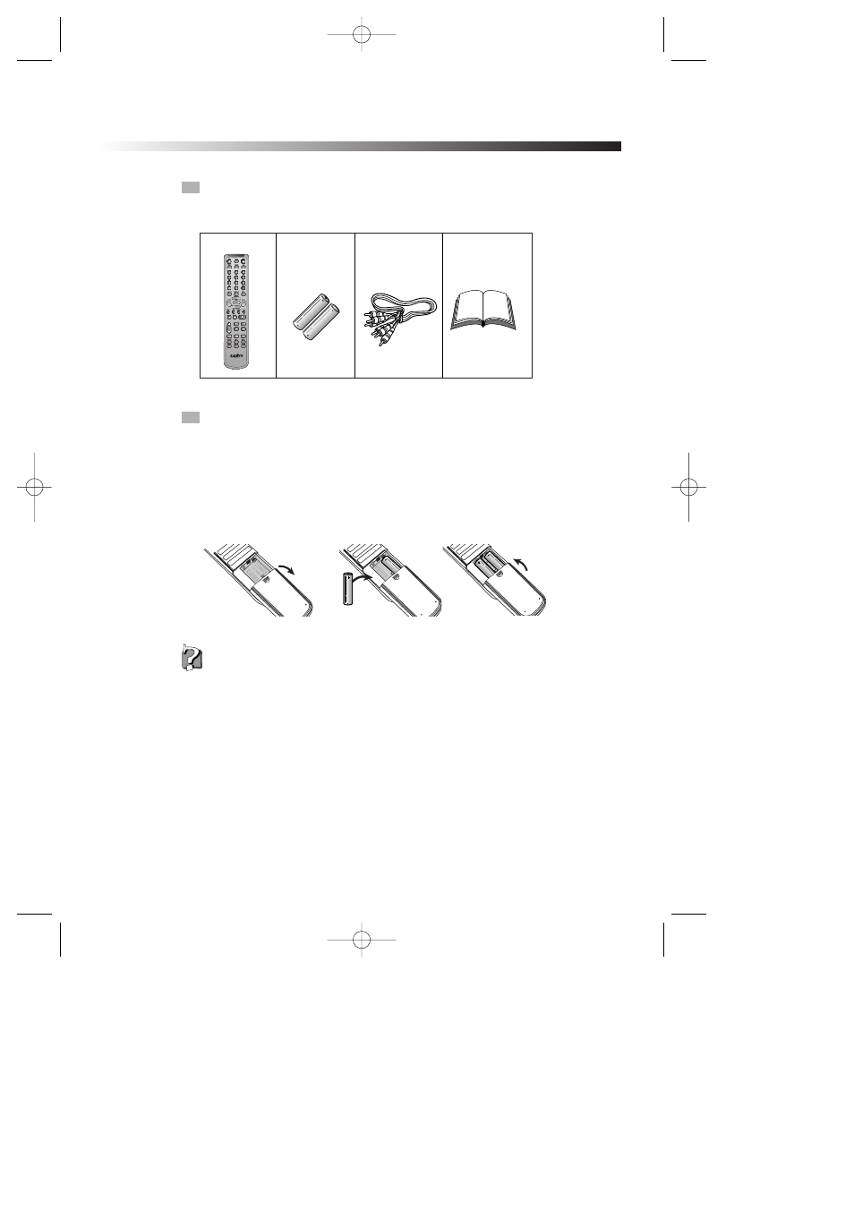 Check accessories use remote control, Before operation | Sanyo DVD-DX501 User Manual | Page 10 / 40