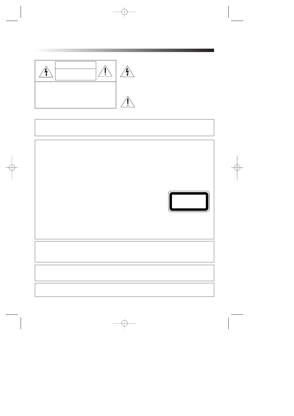 Important safety precautions | Sanyo DVD-DX501 User Manual | Page 3 / 40