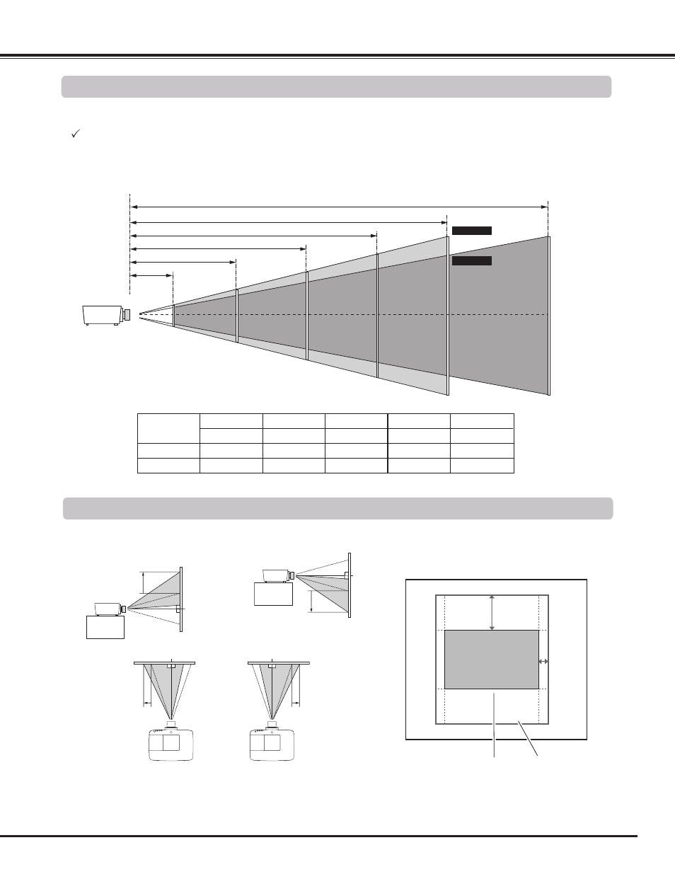Installation, Positioning the projector, Lens shift adjustment | 17 installation | Sanyo PLC WM5500L User Manual | Page 17 / 92