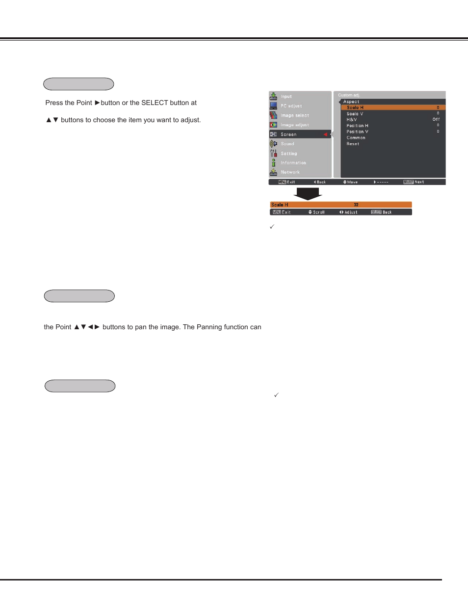 Computer input | Sanyo PLC WM5500L User Manual | Page 43 / 92