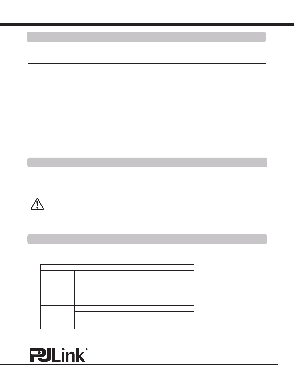 Optional parts, Lens replacement, Pj link notice | Sanyo PLC WM5500L User Manual | Page 85 / 92