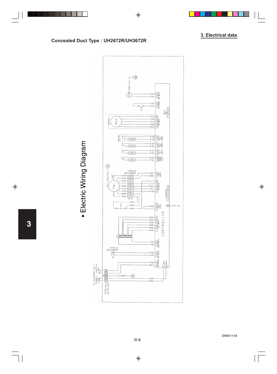 Sm831148-02_68, 1.indoor units 2/2 | Sanyo KHH2672R / CH2672R User Manual | Page 126 / 180