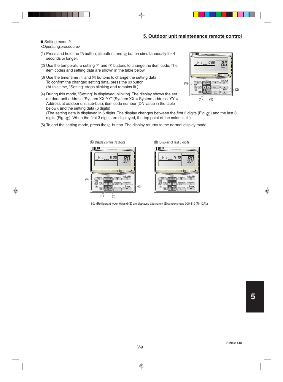 Sanyo KHH2672R / CH2672R User Manual | Page 169 / 180