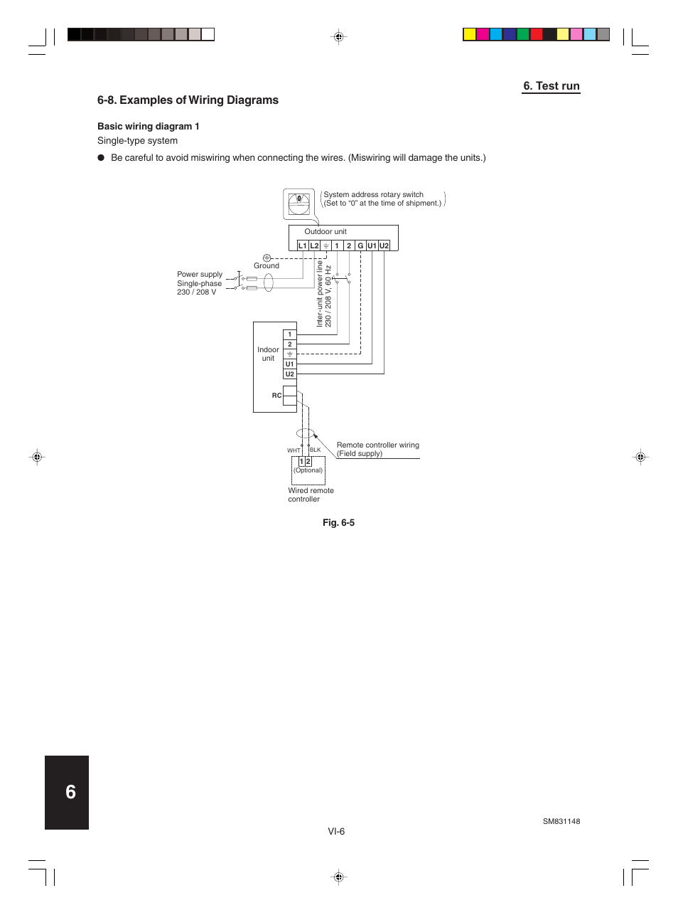 8.examples of wiring diagrams | Sanyo KHH2672R / CH2672R User Manual | Page 176 / 180