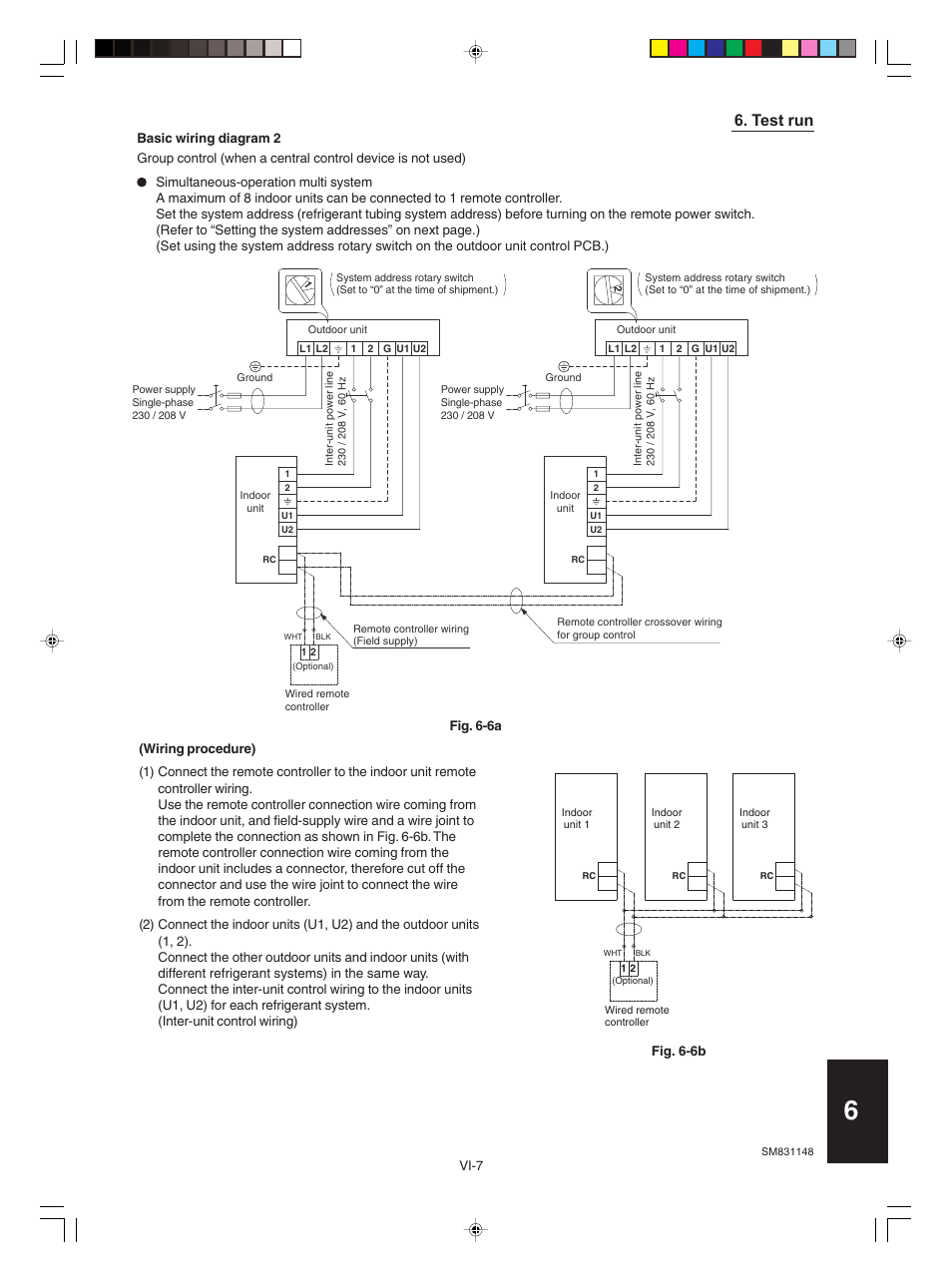 Test run | Sanyo KHH2672R / CH2672R User Manual | Page 177 / 180