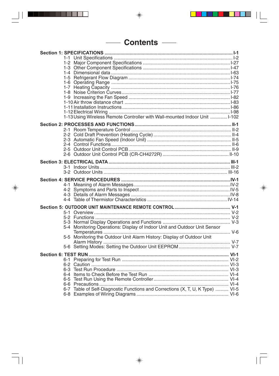 Sanyo KHH2672R / CH2672R User Manual | Page 4 / 180