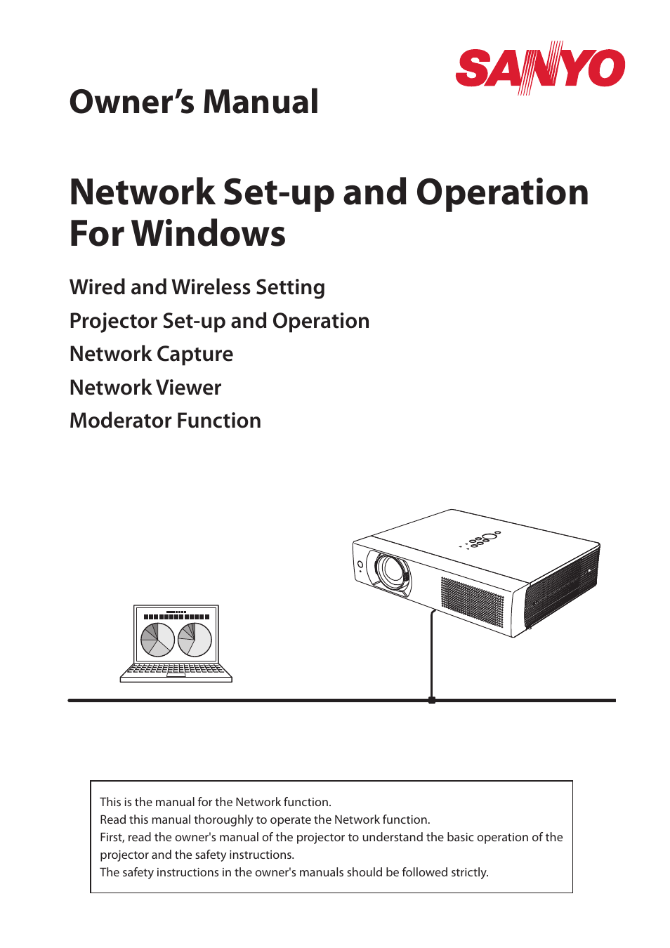 Sanyo 1AV4U19B25500 User Manual | 154 pages