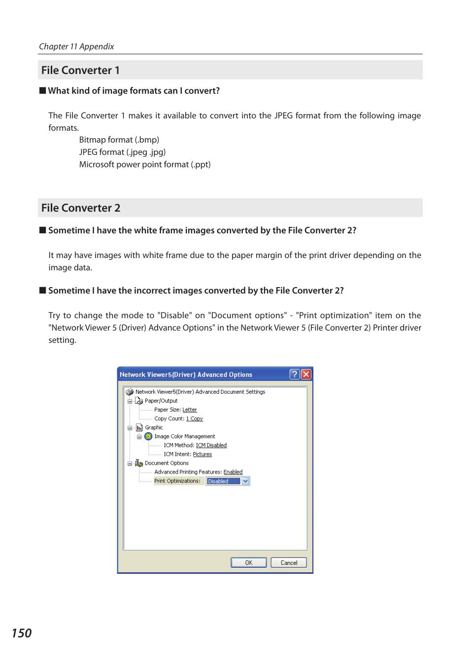 File converter 1, File converter 2 | Sanyo 1AV4U19B25500 User Manual | Page 150 / 154