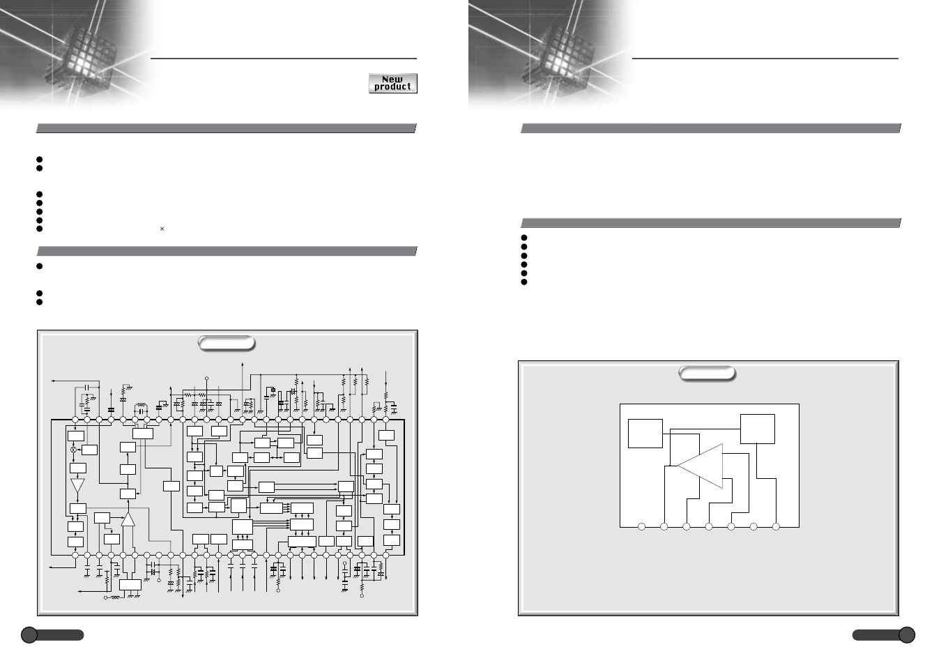 La7840, Vertical output ic, Overview | Overview functions | Sanyo EP58B User Manual | Page 13 / 34