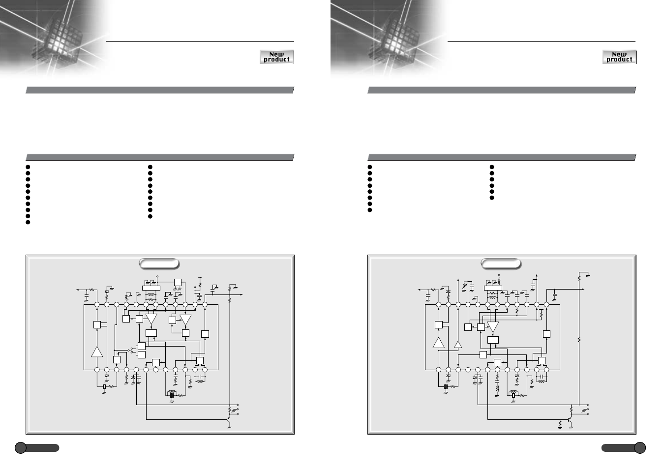 La7567bm/bva, Vif/sif signal-processing circuit, Overview | Functions and features | Sanyo EP58B User Manual | Page 25 / 34