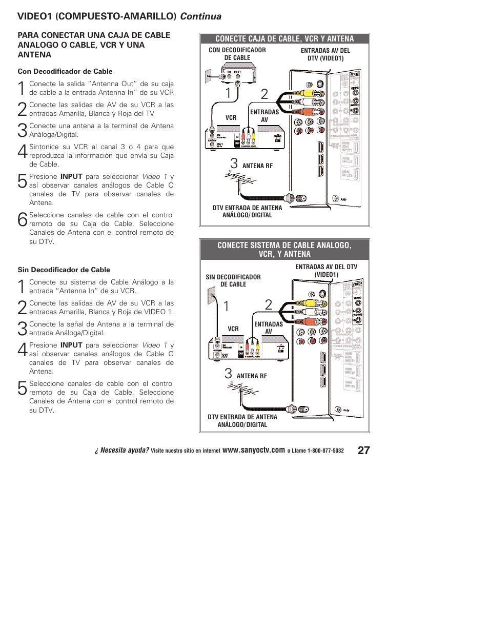 Sanyo DP37647 User Manual | Page 27 / 52