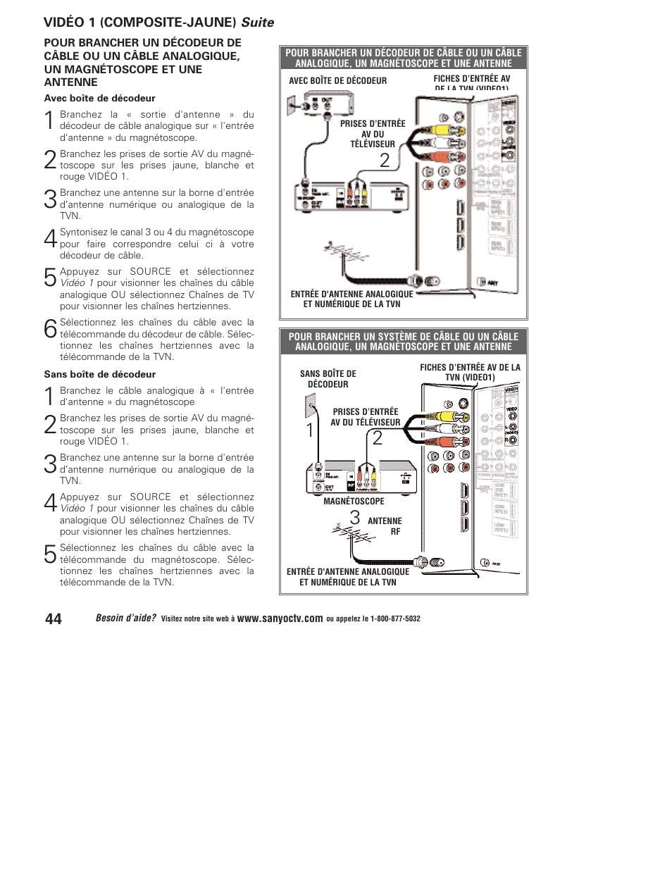 Sanyo DP37647 User Manual | Page 44 / 52