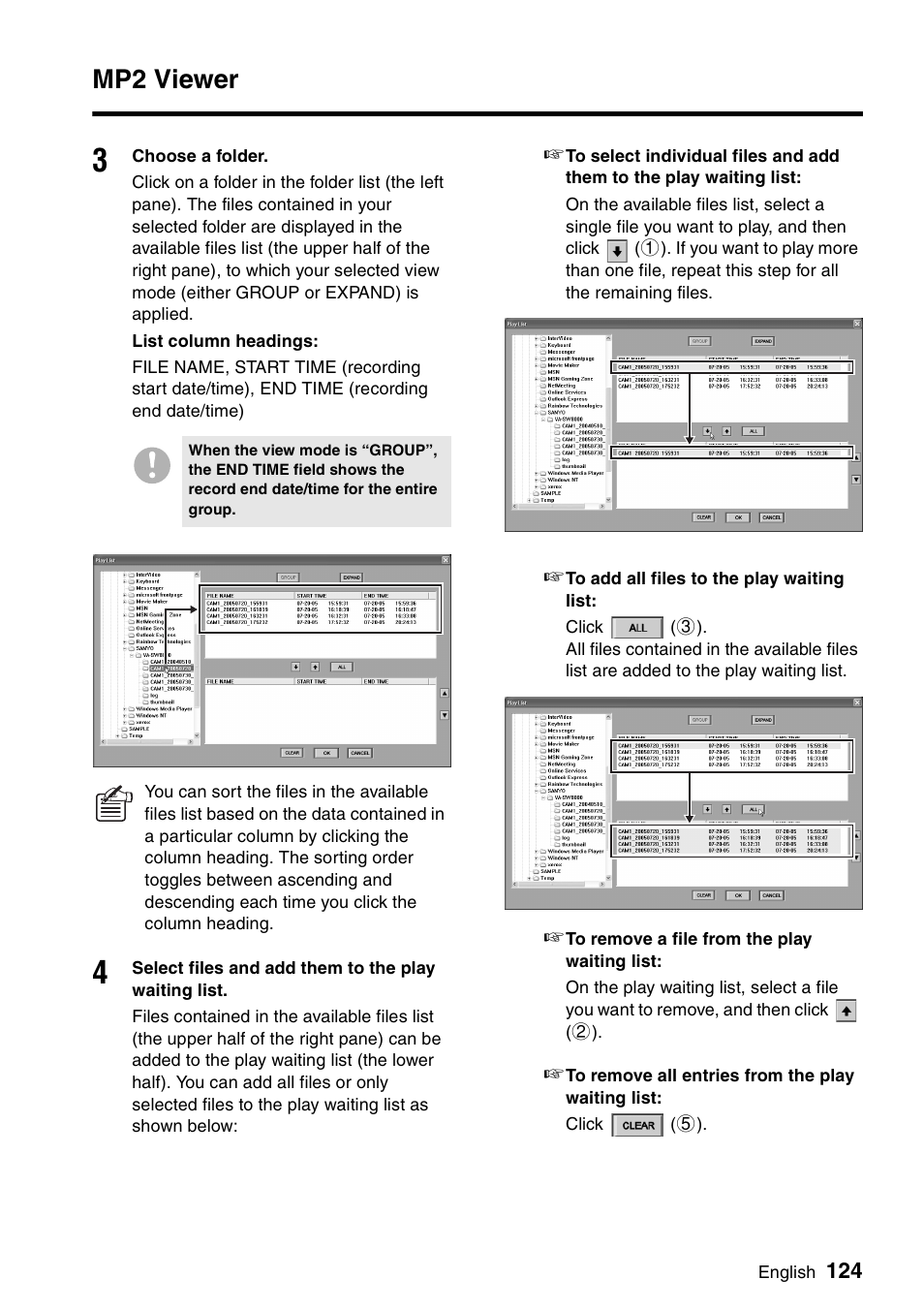 Mp2 viewer | Sanyo VA-SW8000 User Manual | Page 125 / 132
