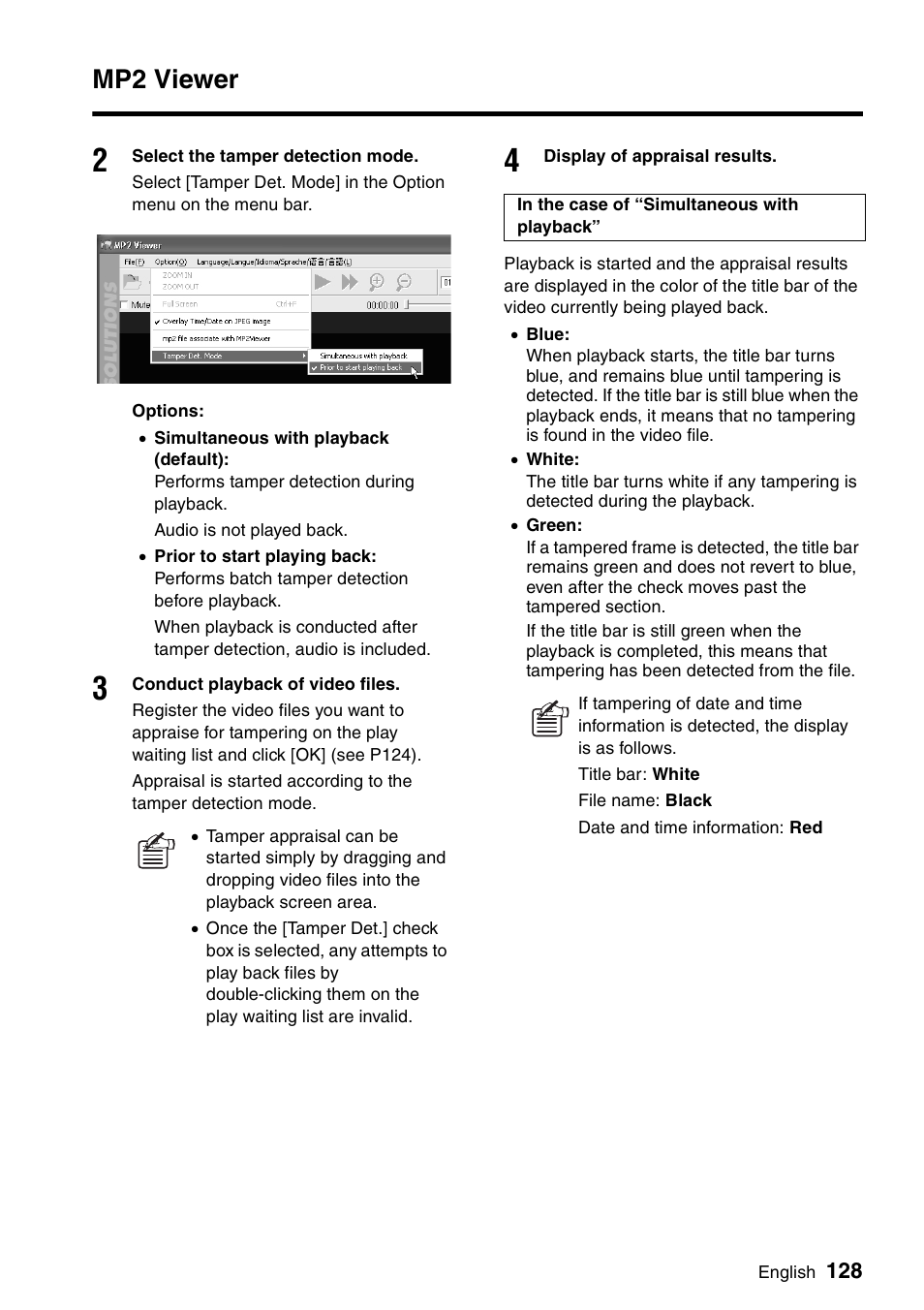 Mp2 viewer | Sanyo VA-SW8000 User Manual | Page 129 / 132