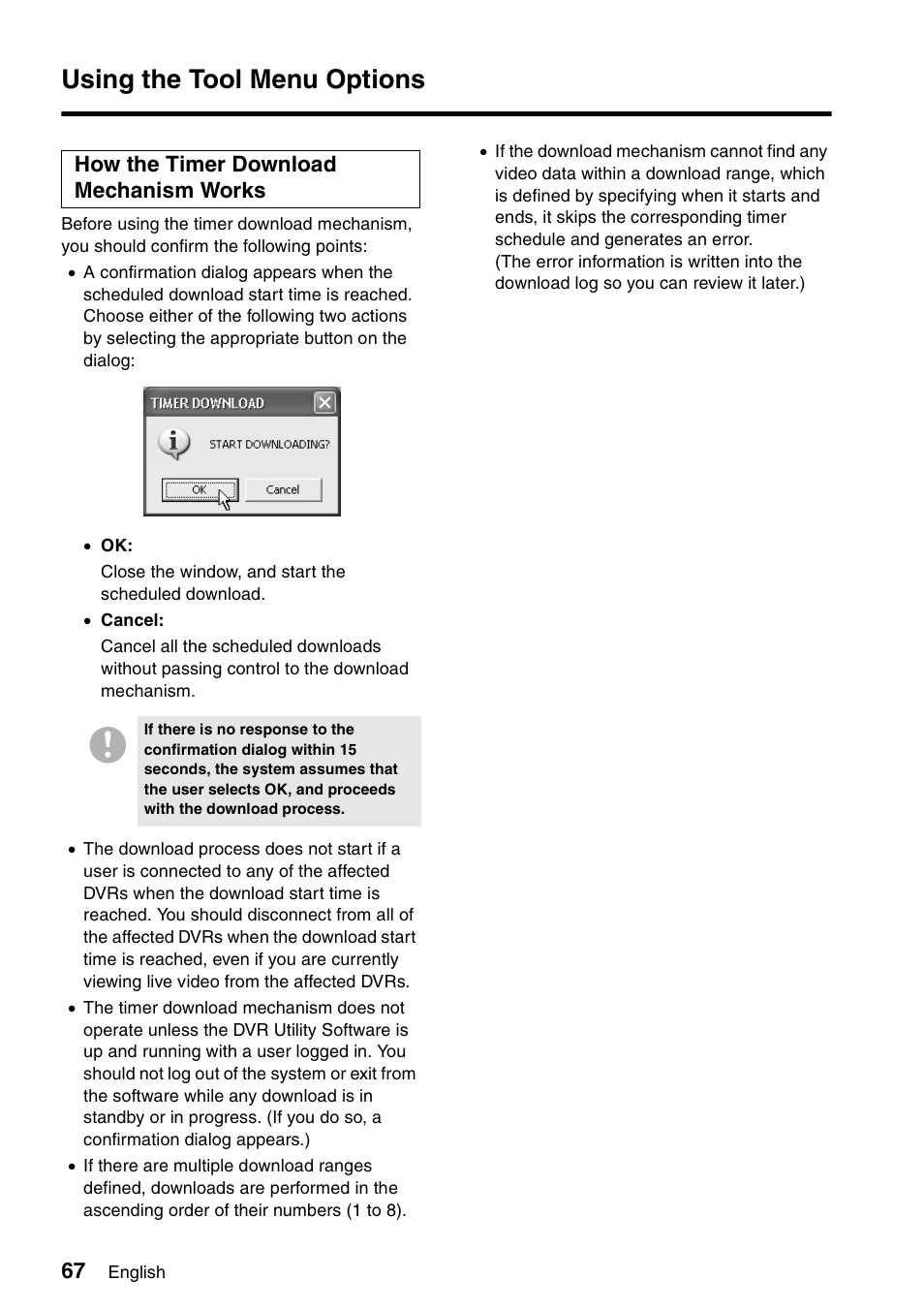 Using the tool menu options | Sanyo VA-SW8000 User Manual | Page 68 / 132