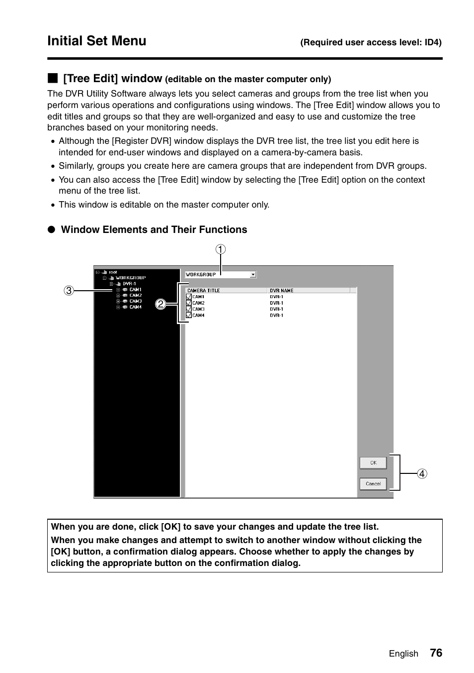Initial set menu | Sanyo VA-SW8000 User Manual | Page 77 / 132