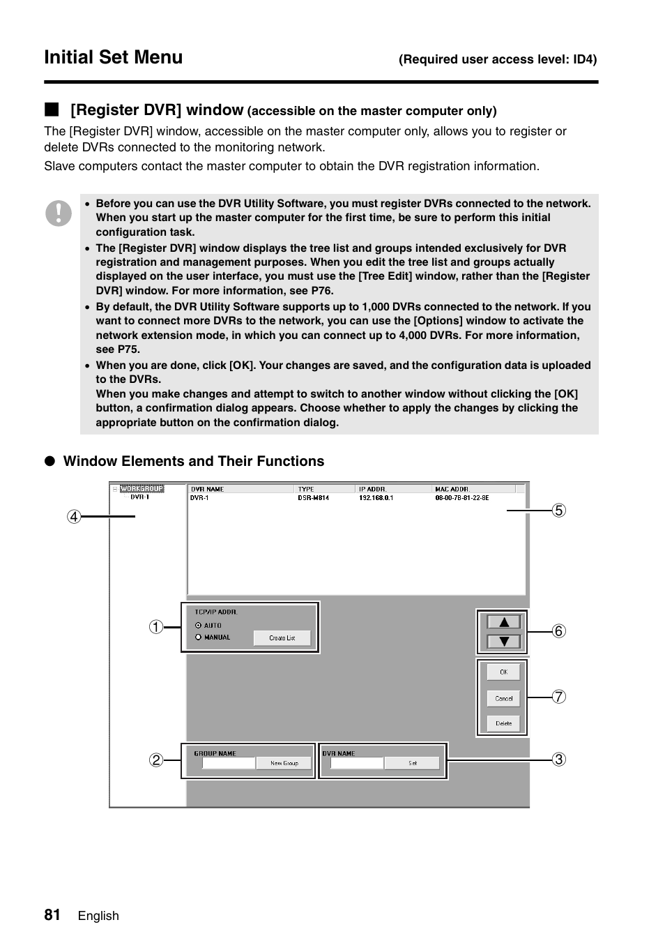 Initial set menu | Sanyo VA-SW8000 User Manual | Page 82 / 132