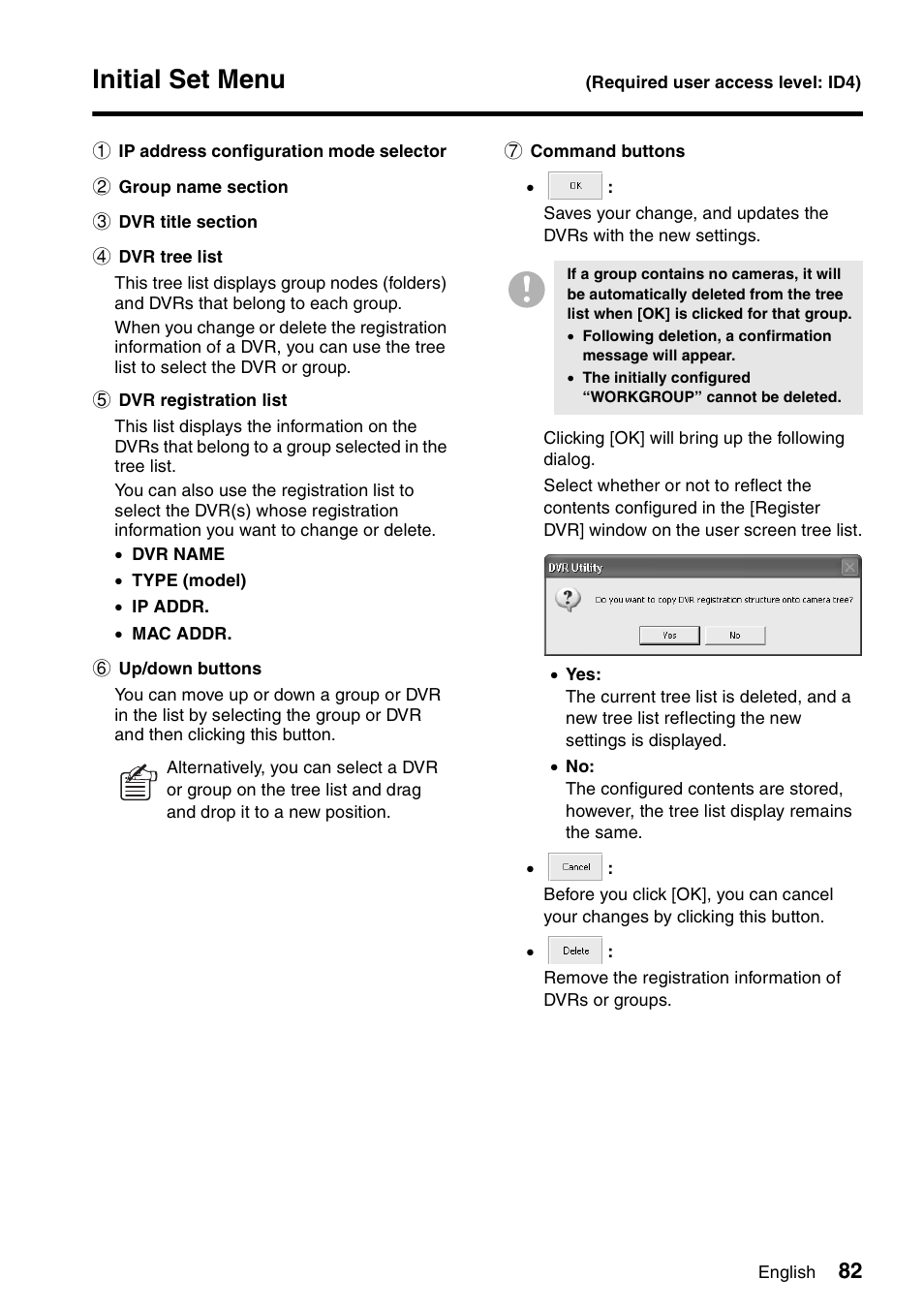 Initial set menu | Sanyo VA-SW8000 User Manual | Page 83 / 132