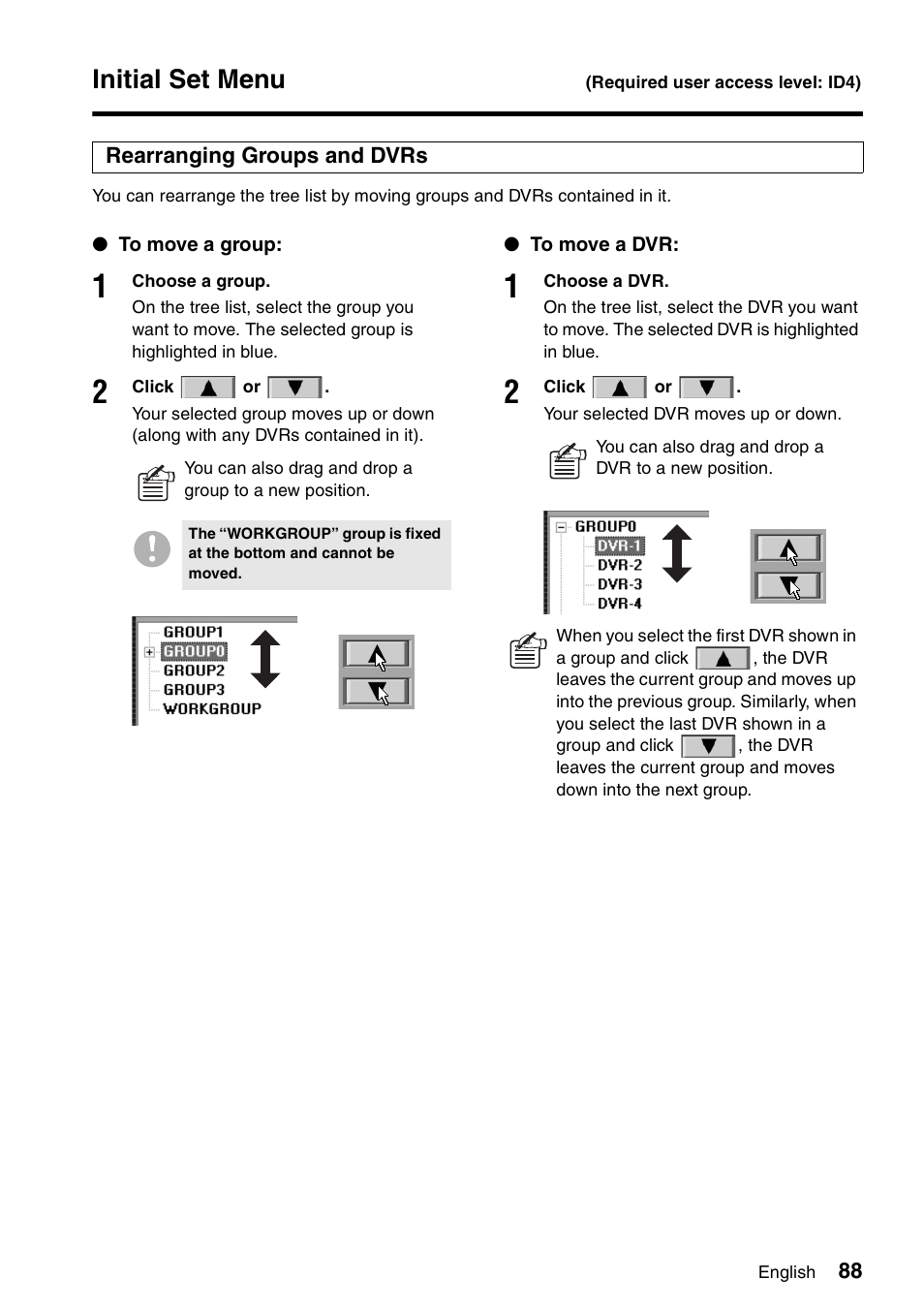 Initial set menu | Sanyo VA-SW8000 User Manual | Page 89 / 132
