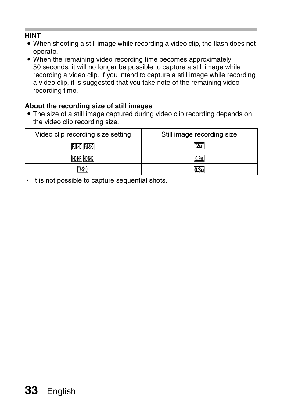 English | Sanyo VPC-CG100EX User Manual | Page 42 / 76