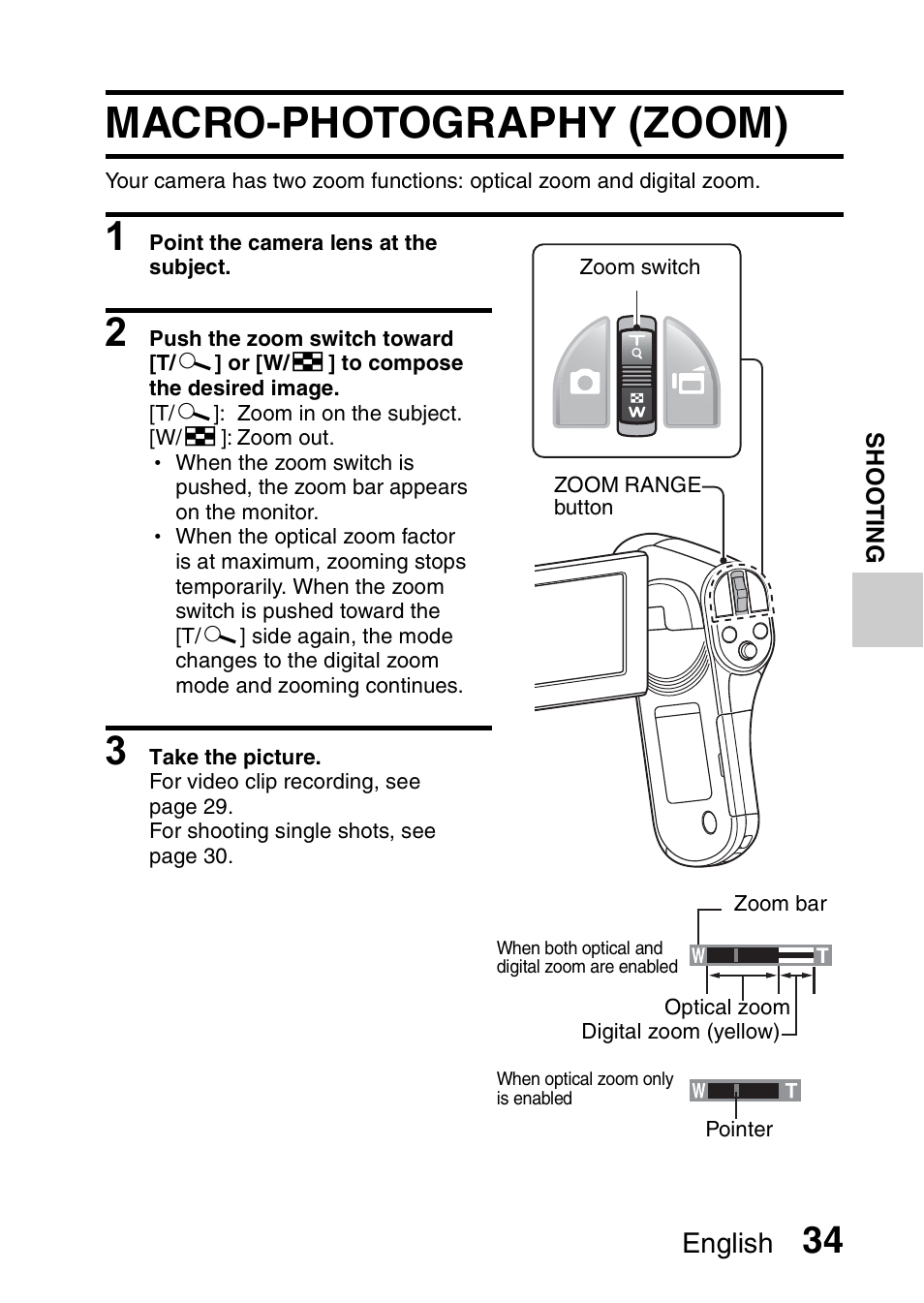 Macro-photography (zoom) | Sanyo VPC-CG100EX User Manual | Page 43 / 76