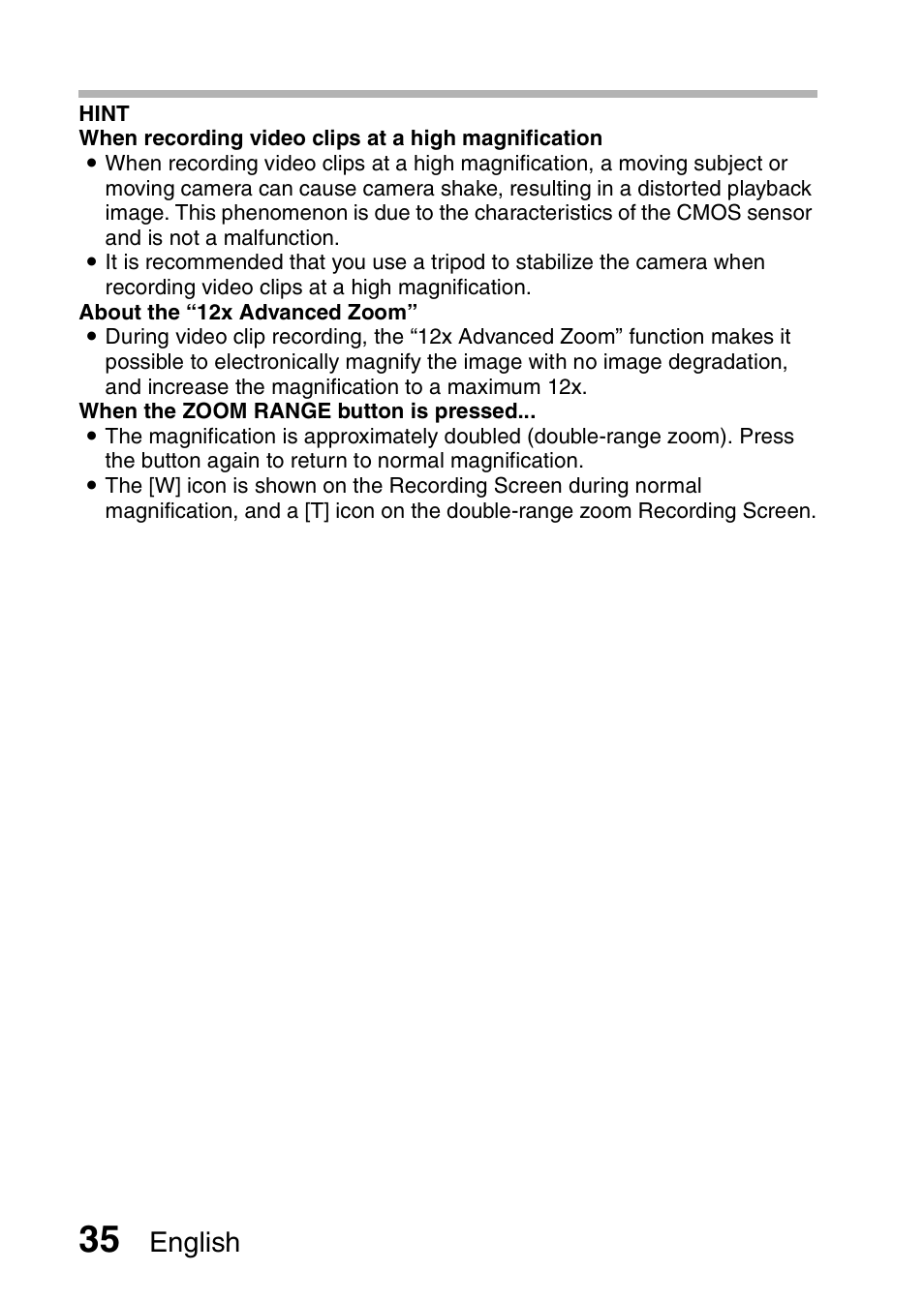English | Sanyo VPC-CG100EX User Manual | Page 44 / 76