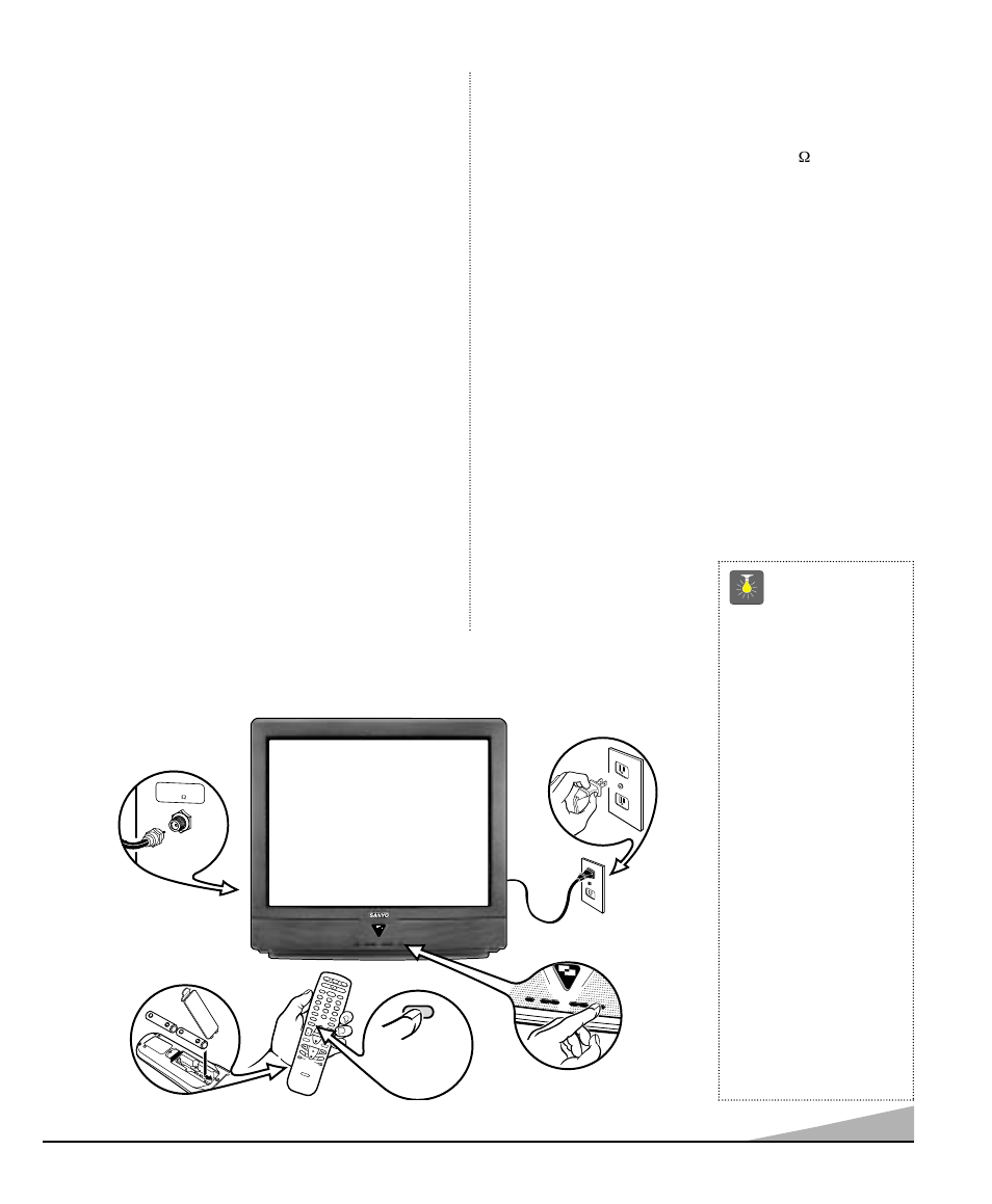 Features, Specifications, Basic setup | Quicktips | Sanyo DS31810 User Manual | Page 3 / 72