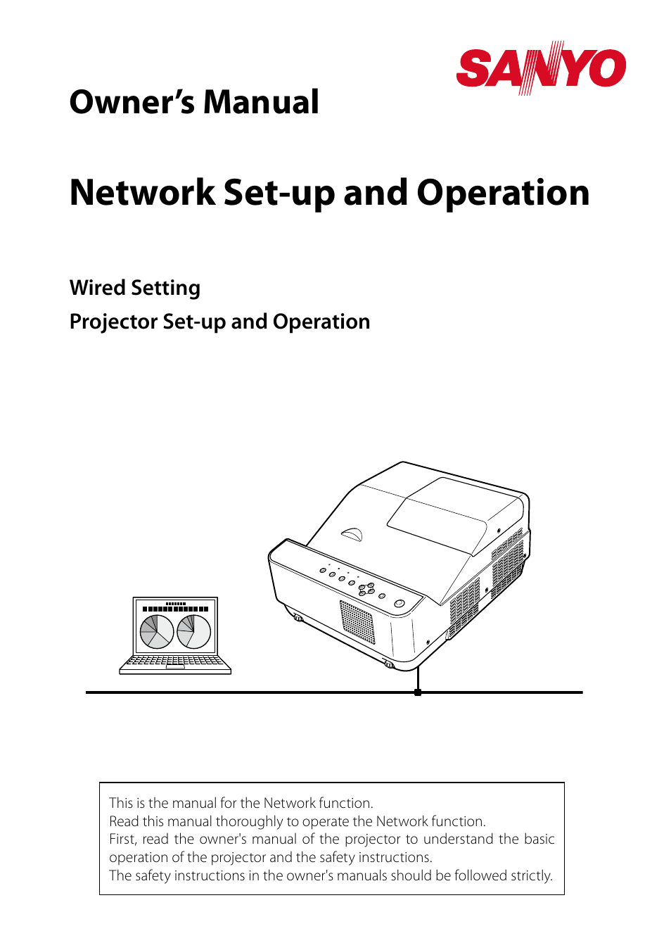 Sanyo PDG-DXL2000 User Manual | 60 pages