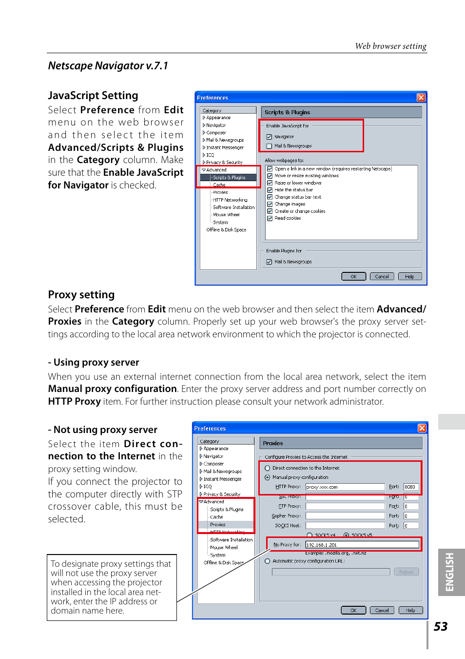 Sanyo PDG-DXL2000 User Manual | Page 53 / 60