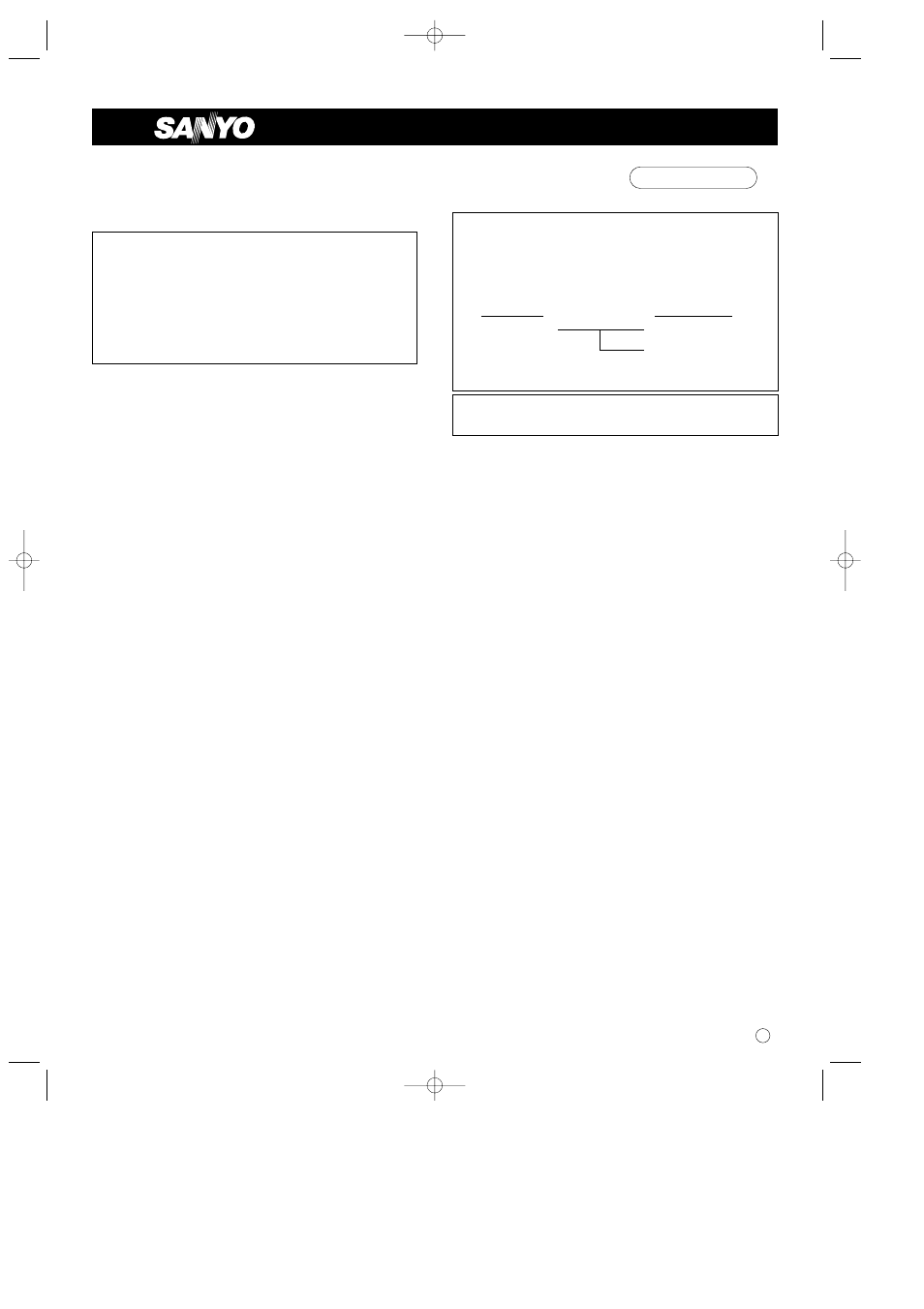 Sanyo CL2432 User Manual | 17 pages