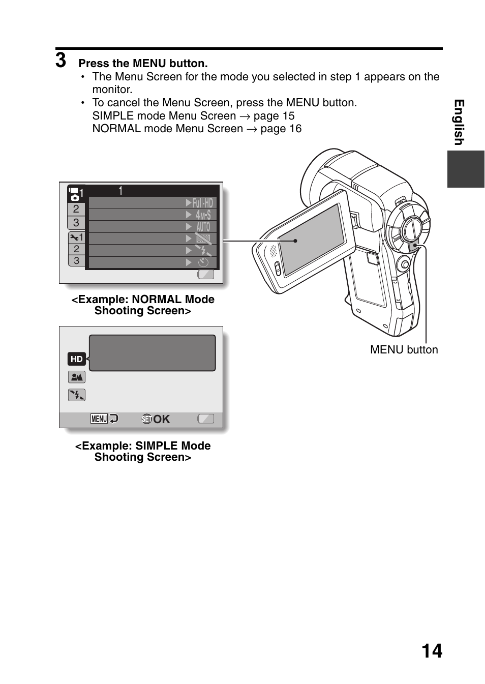 Sanyo VPC-HD1000 User Manual | Page 15 / 26