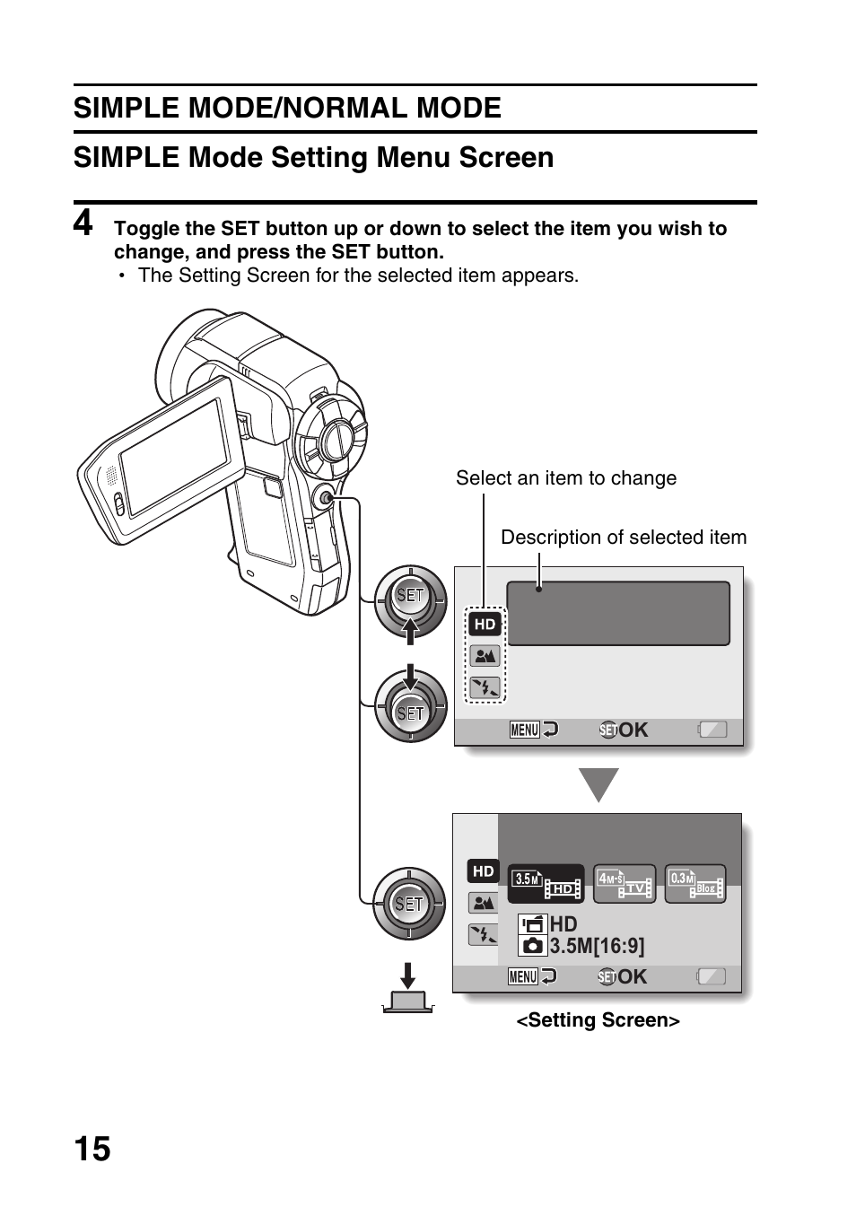 Sanyo VPC-HD1000 User Manual | Page 16 / 26