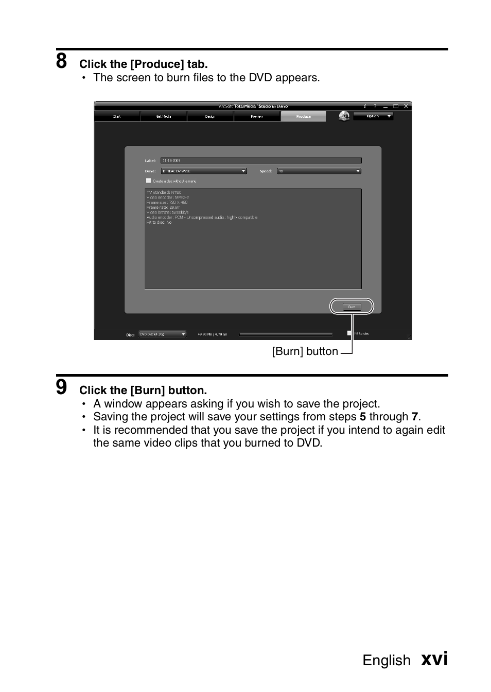 Sanyo Xacti VPC-SH1 User Manual | Page 17 / 96