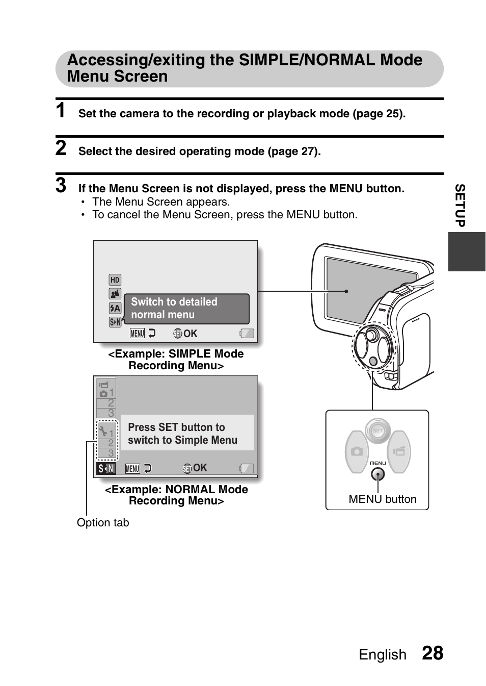 English | Sanyo Xacti VPC-SH1 User Manual | Page 49 / 96