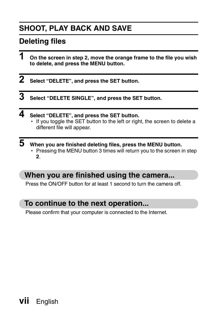 Sanyo Xacti VPC-SH1 User Manual | Page 8 / 96