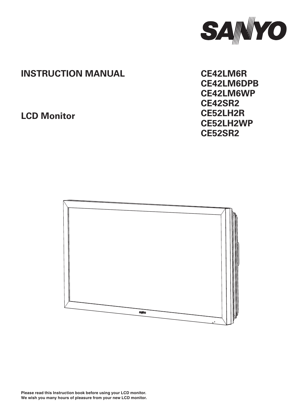 Sanyo CE42LM6WP User Manual | 20 pages