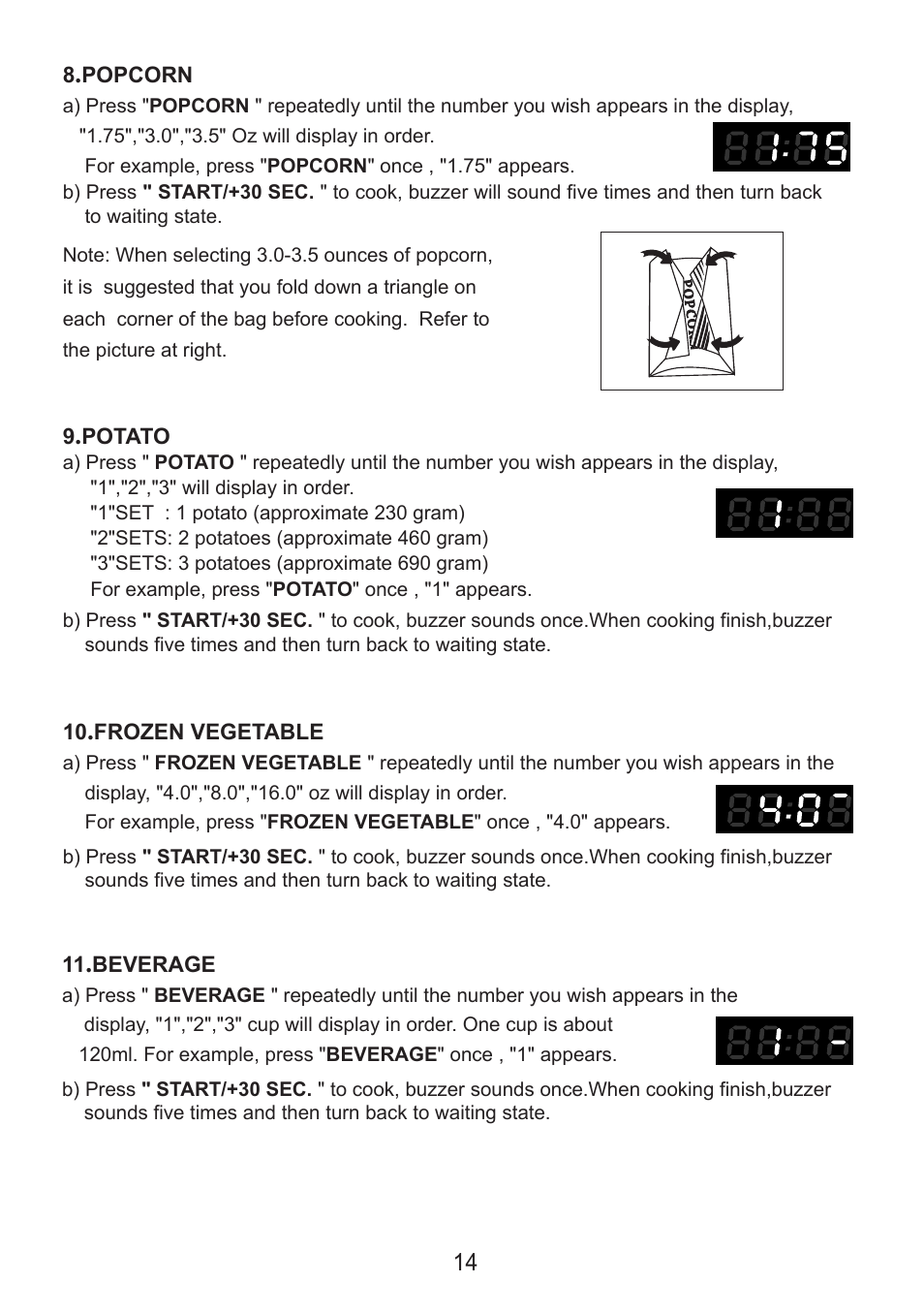 Sanyo EM-S7560W User Manual | Page 14 / 33