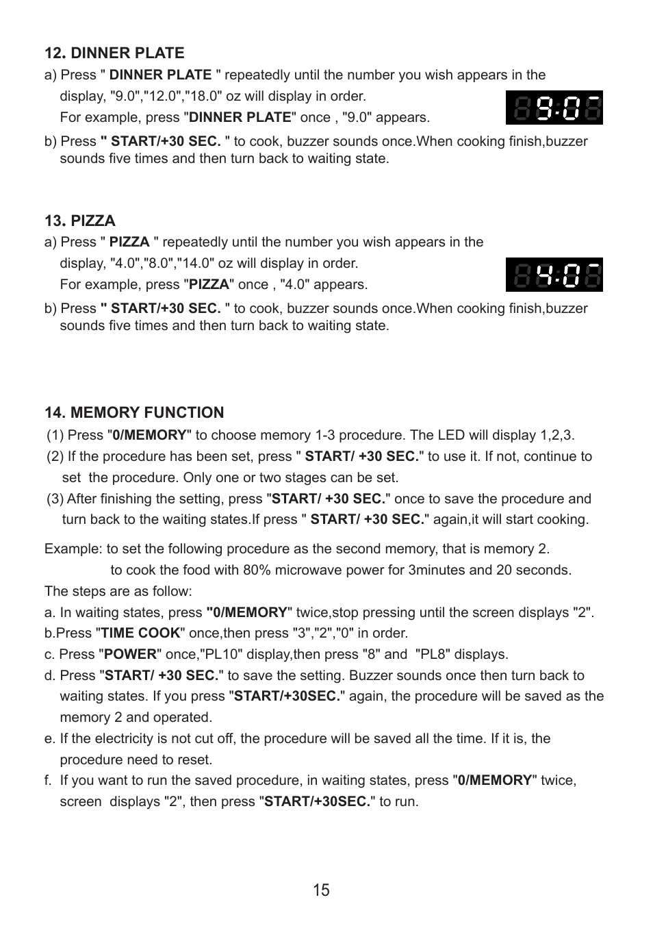 Sanyo EM-S7560W User Manual | Page 15 / 33