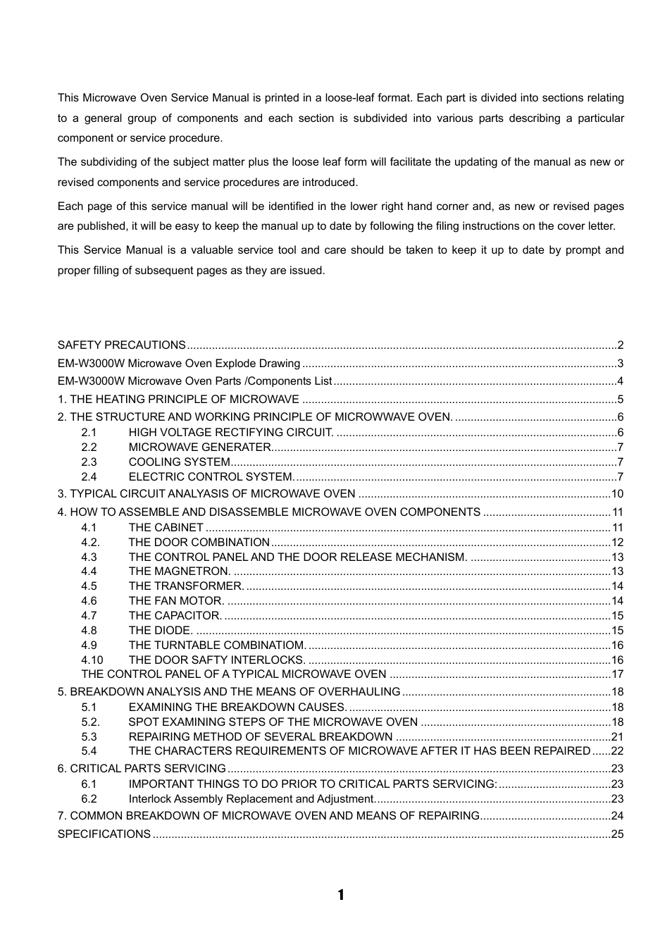 Sanyo SM-GA0005 User Manual | Page 2 / 26