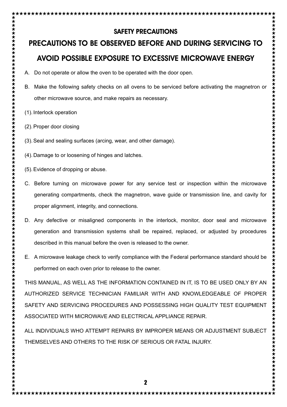 Sanyo SM-GA0005 User Manual | Page 3 / 26