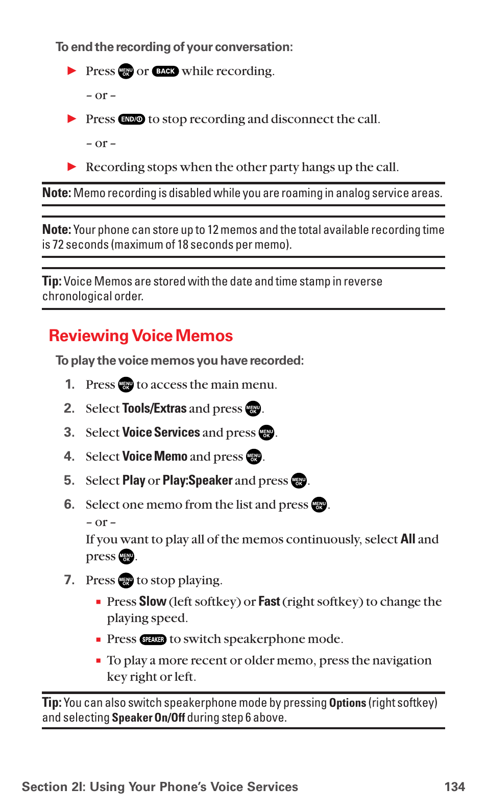 Reviewing voice memos | Sanyo MM-7400 User Manual | Page 147 / 326