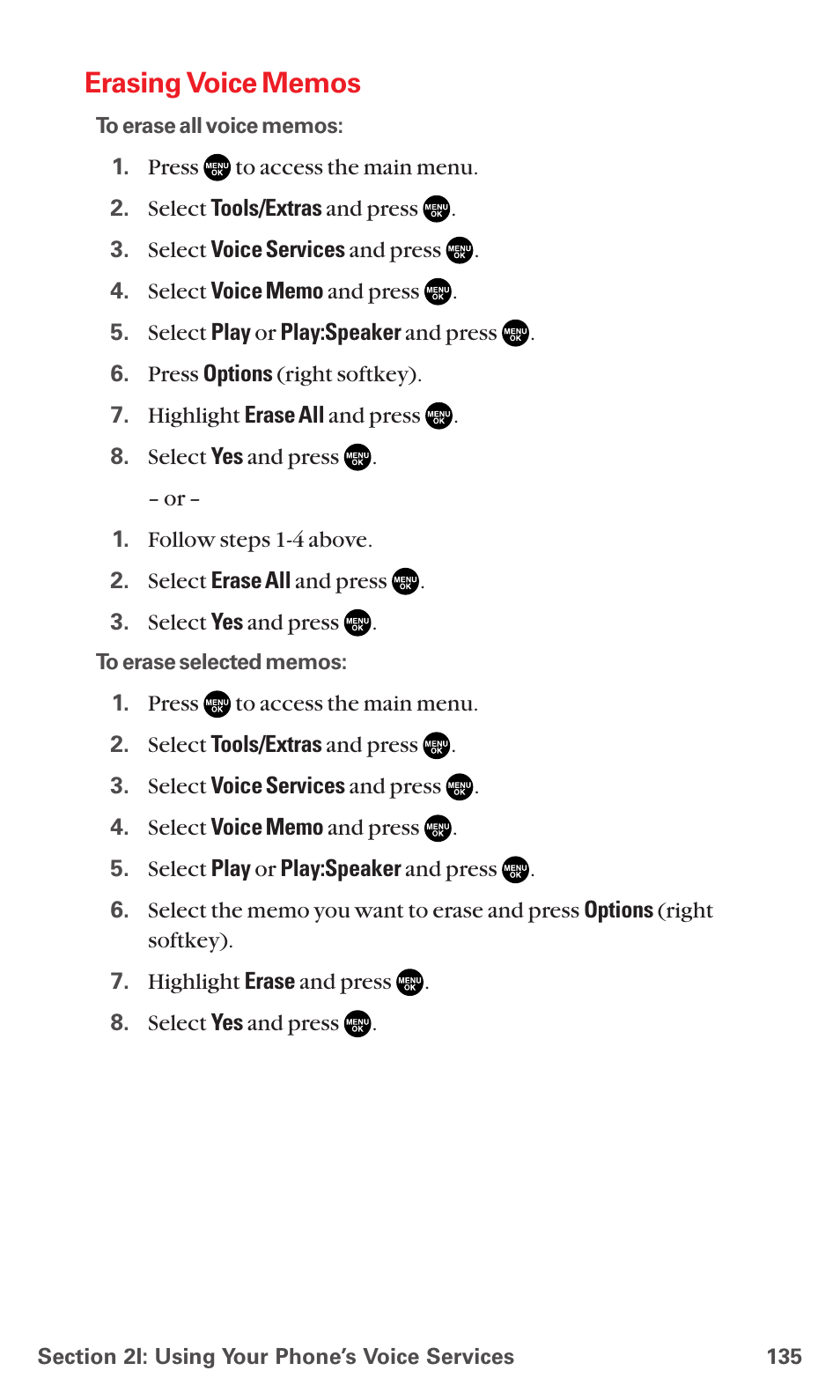 Erasing voice memos | Sanyo MM-7400 User Manual | Page 148 / 326