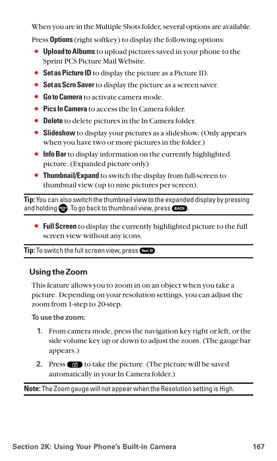 Using the zoom | Sanyo MM-7400 User Manual | Page 180 / 326