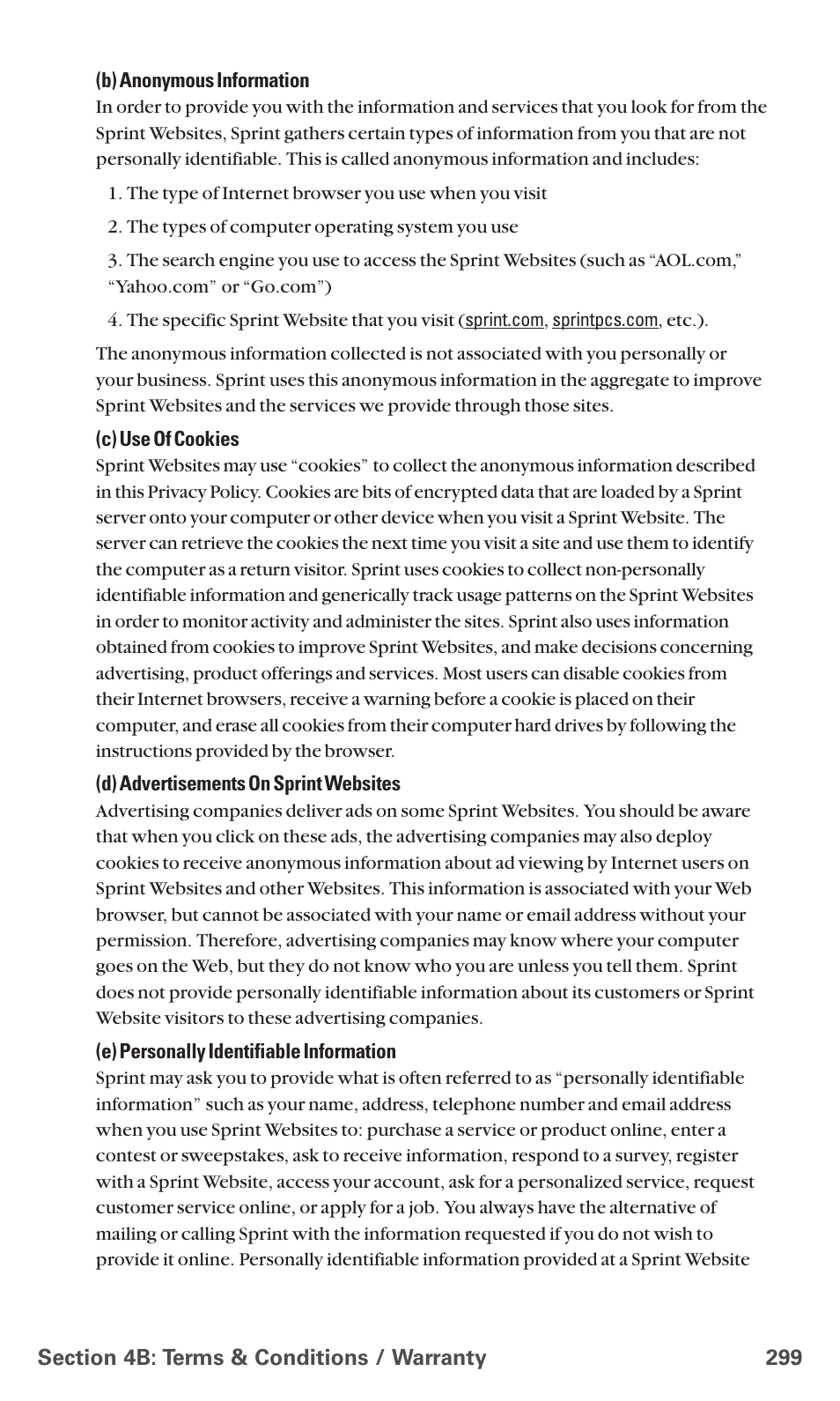 Sanyo MM-7400 User Manual | Page 312 / 326