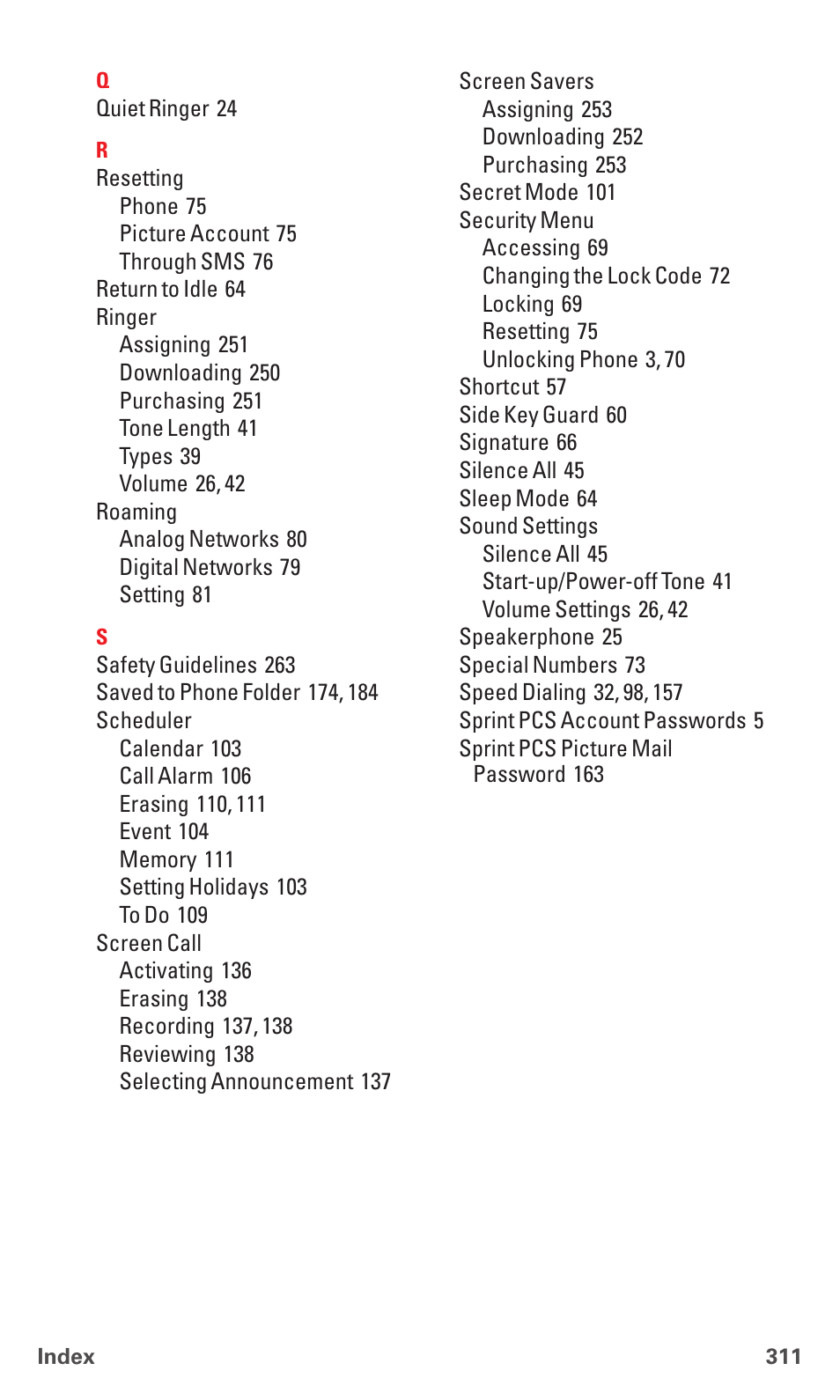 Sanyo MM-7400 User Manual | Page 324 / 326