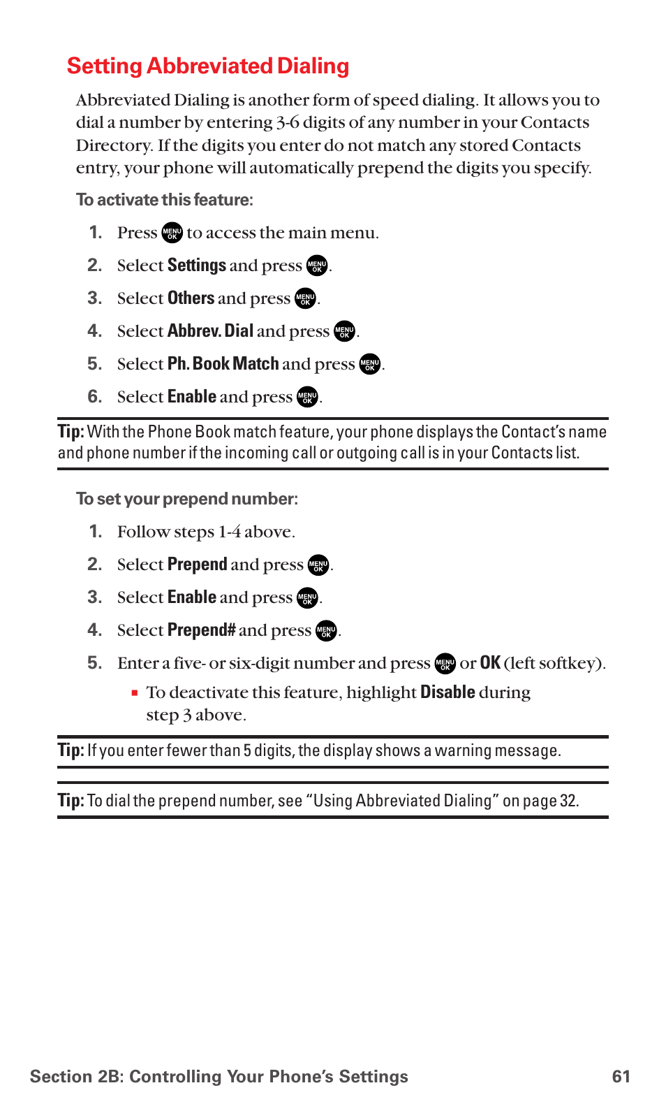 Setting abbreviated dialing | Sanyo MM-7400 User Manual | Page 74 / 326