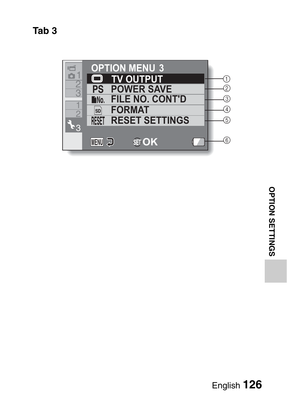 Tv output | Sanyo XACTI VPC-GH3GX User Manual | Page 135 / 204